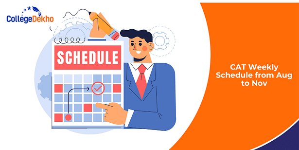 CAT 2024 Weekly Schedule from Aug to Nov