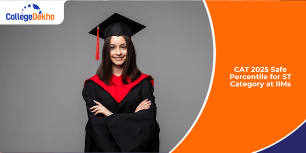 CAT 2025 Safe Percentile for ST Category at IIMs