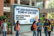 CAT 2026 Registrations Stand at 2.84 Lakh as Application Numbers Shift From Previous Peak