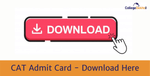 CAT 2020 Admit Card - Download Here