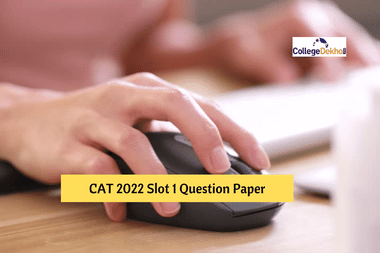 CAT 2022 Slot 1 Question Paper