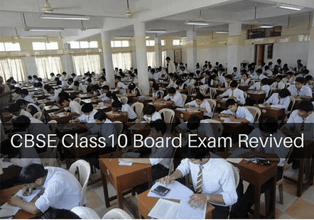 CBSE Chairman: Class 10 Board Exams to be reinstituted from 2018