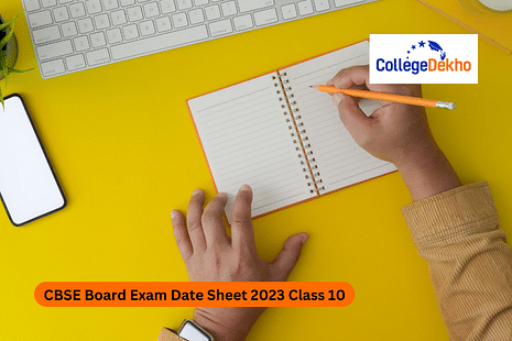 CBSE Board Exam Date Sheet 2023 Class 10