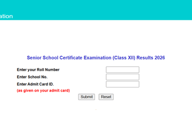 CBSE 12th Result 2026
