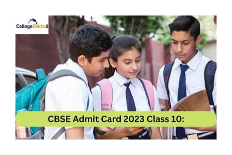CBSE Admit Card 2023 Class 10