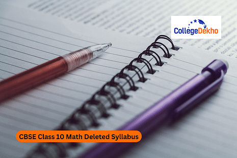 CBSE Class 10 Math Deleted Syllabus 2024-25