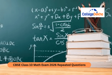 CBSE Class 10 Math Exam 2026 Repeated Questions