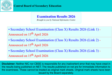 CBSE Class 10 Result Link 2026 ACTIVATED