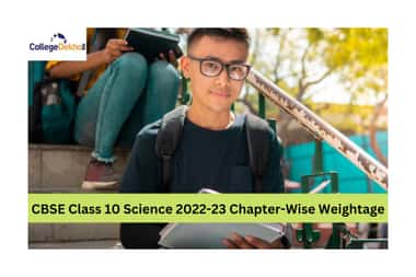 CBSE Class 10 Science 2022-23 Chapter-Wise Weightage