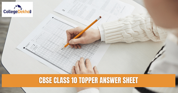 CBSE Class 10 Topper Answer Sheet 2020