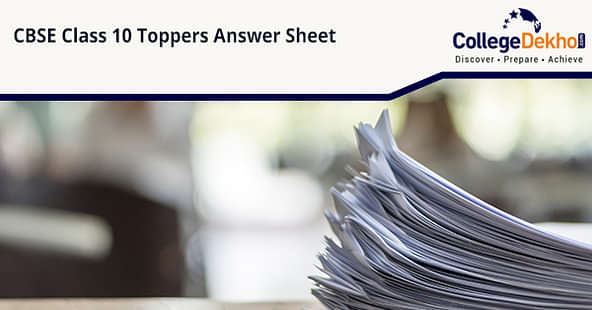 CBSE Class 10th Topper Answer Sheet