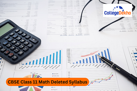 CBSE Class 11 Maths Deleted Syllabus 2023-24