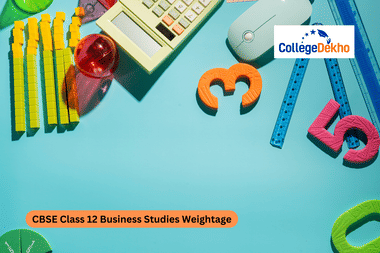CBSE Class 12 Business Studies Weightage 2026