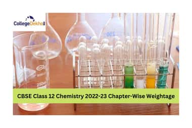 CBSE Class 12 Chemistry 2022-23 Chapter-Wise Weightage