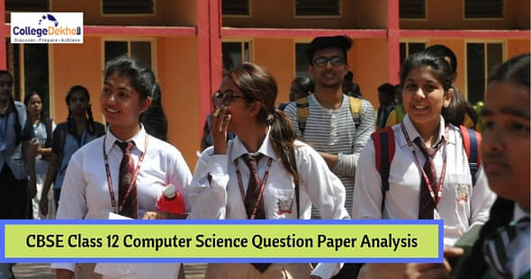 CBSE Class 12 Computer Science Exam Question Paper Analysis and Reviews 2020