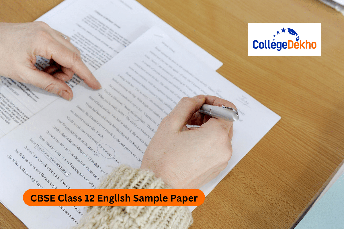 CBSE Class 12 English Sample Paper 2025: Download CBSE Class 12 English ...