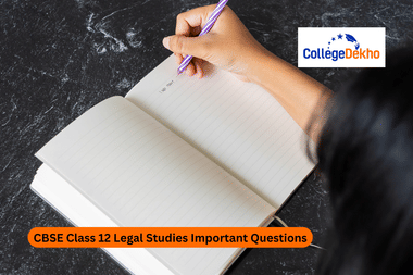CBSE Class 12 Legal Studies Important Questions 2026