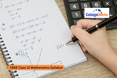 CBSE Class 12 Mathematics Syllabus 2026
