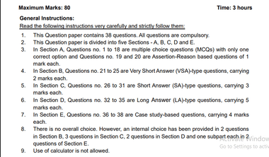 CBSE Class 12 Maths Answer Key 2026 OUT