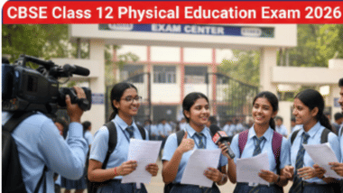 CBSE 12th Physical Education 2026 LIVE: Detailed Answer Key Solutions Updated; Students felt paper moderate