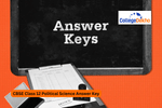 CBSE Class 12 Political Science Answer Key 2026