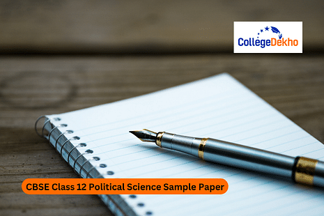 CBSE Class 12 Political Science Sample Paper 2026
