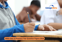 CBSE Class 12 Previous Year Question Papers 2019 - Download PDF