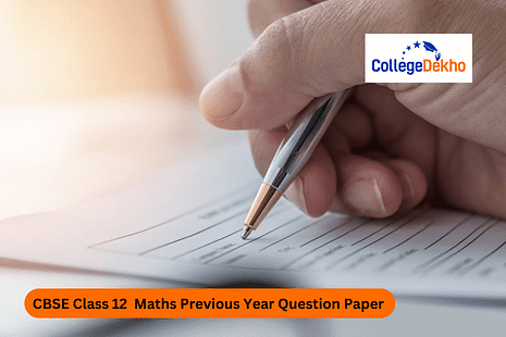 CBSE Class 12 Maths Previous Year Question Paper