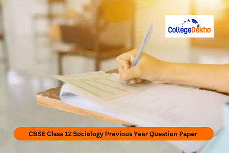CBSE Class 12 Previous Year Question Paper for Sociology