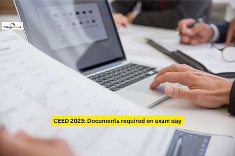 CEED 2023 Exam on January 22: Documents required on exam day