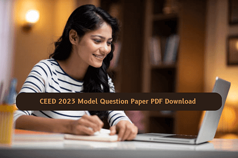 CEED 2023 Model Question Paper PDF Download with Answer Key