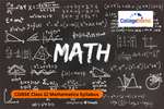 CGBSE Class 12 Mathematics Syllabus 2024-25