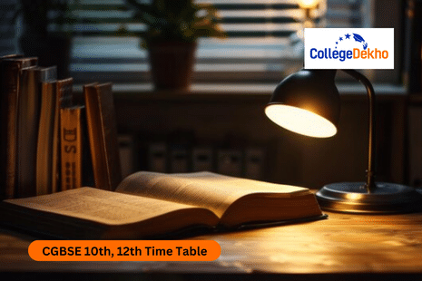 CGBSE Time Table 2026