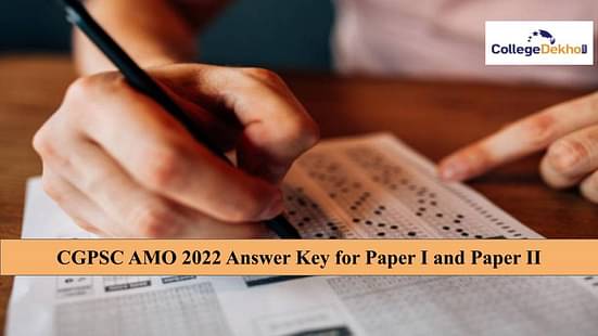 CGPSC AMO 2022 Answer Key for Paper I and Paper II