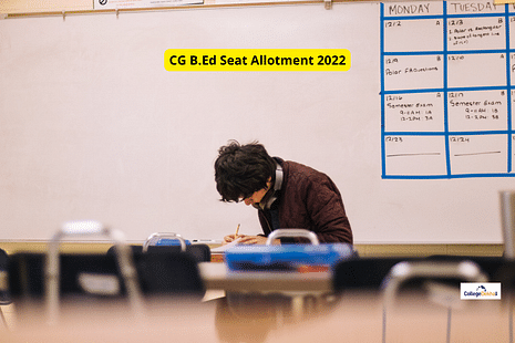 CG B.Ed Seat Allotment 2022 (Round 1): Direct Link, Steps to Check