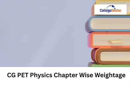 CG PET 2025 Physics Chapter Wise Weightage