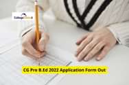 CG Pre-B.Ed 2022 Application Form Date Out: Check Exam Schedule