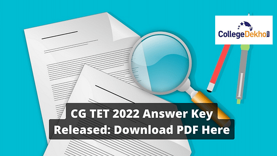 CG TET 2022 Answer Key Released