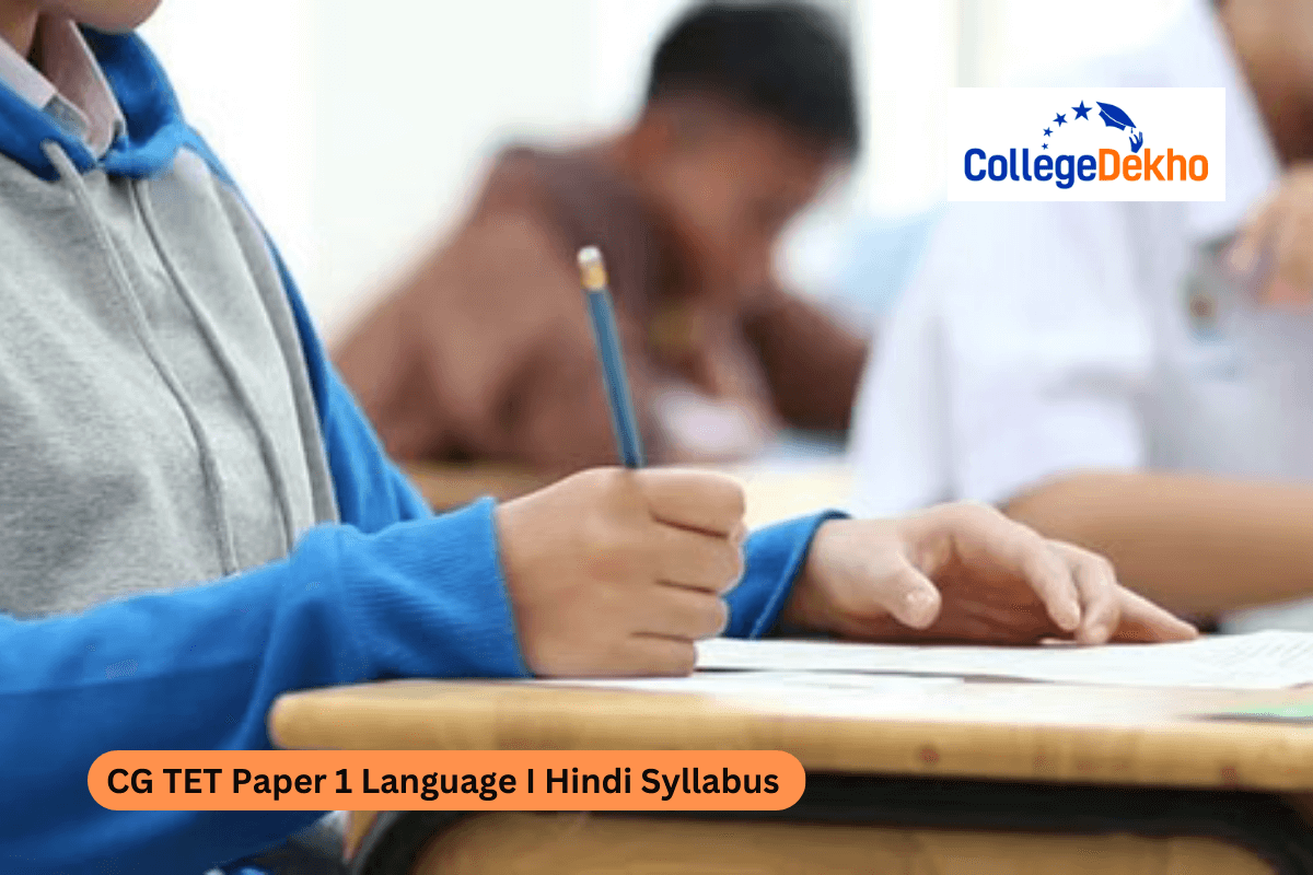 CG TET Paper 1 Language I Hindi Syllabus 2026