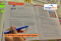 CG TET Paper 2 Language II English Syllabus 2026: Check Section-Wise English Syllabus, Download PDF