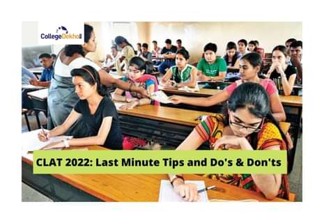 CLAT 2022 last minute tips