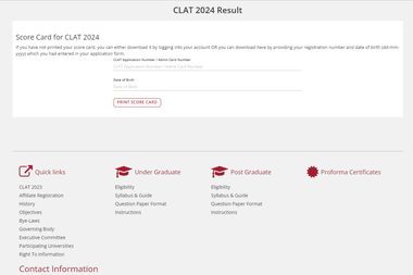 CLAT Result 2024 LIVE Updates