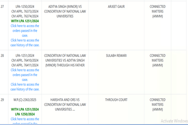 CLAT 2025 Delhi High Court Result Hearing LIVE Updates