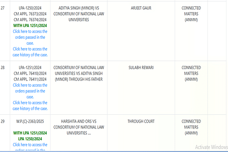 CLAT 2025 Delhi High Court Result Hearing LIVE Updates