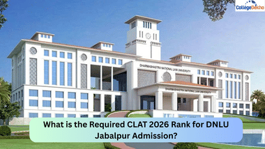 CLAT 2026 Rank for DNLU Jabalpur