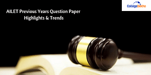 AILET Previous Year Question Papers Highlights & Trends