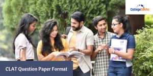 CLAT Question Paper Format