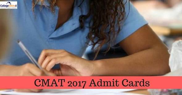 CMAT 2017 Admit Card Released! Download Now!