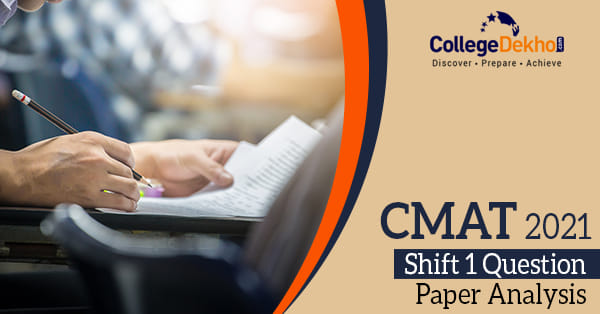 CMAT 2021 Shift 1 Question Paper Analysis (Out), Answer Key (Out ...