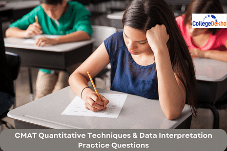 CMAT Quantitative Techniques & Data Interpretation Practice Questions 2024